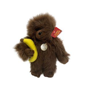 New Lovable Huggable Limited Edition Plush Stuffed Animal Toy Gorilla Ape with B